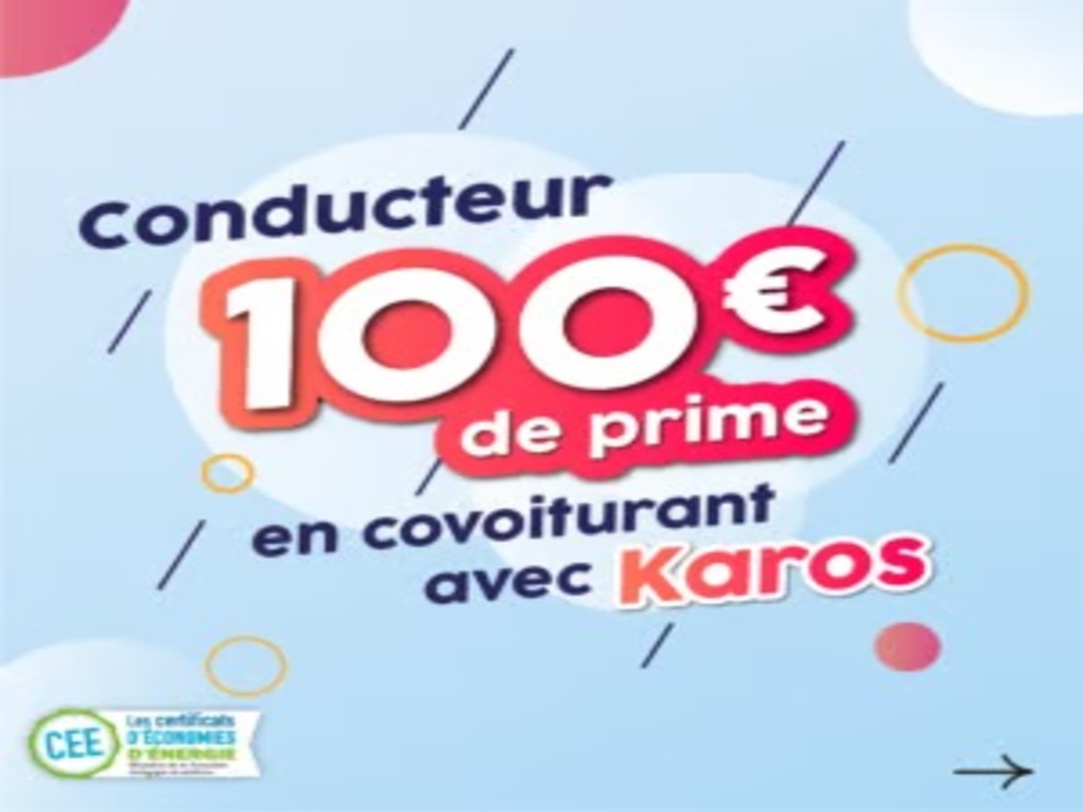 Utilisez le code promo Karos qoqiqt et recevez 5€ offerts sur votre premier trajet. Application de covoiturage pratique, économique et écologique.