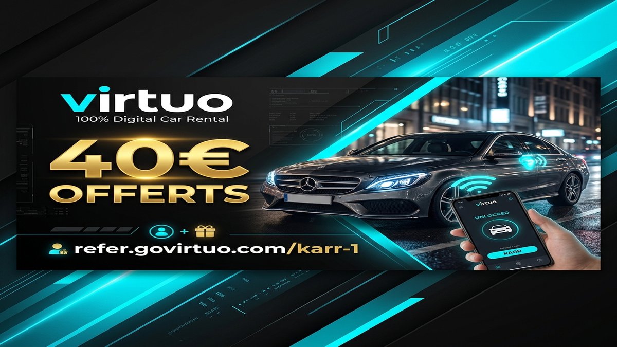 Profitez de 40€ offerts chez Virtuo en vous inscrivant via notre lien