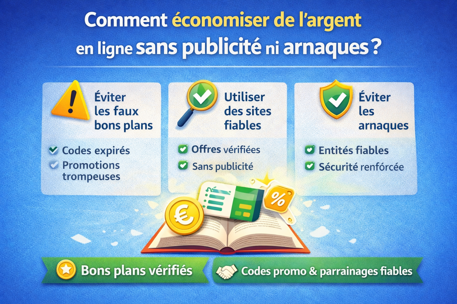 Comment économiser de l’argent en ligne sans arnaques